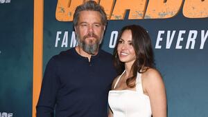 Matt Damon mit Bart und Ehefrau Luciana Barroso in New York.