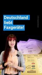 Deutschland liebt Faxgeräte