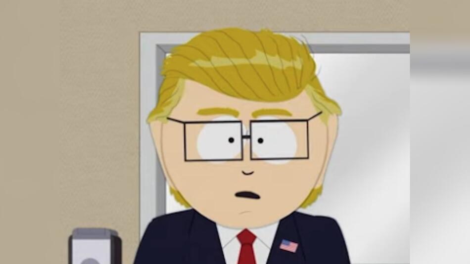 Mr. Garrison nahm als US-Präsident in "South Park" die Gestalt von Donald Trump an.