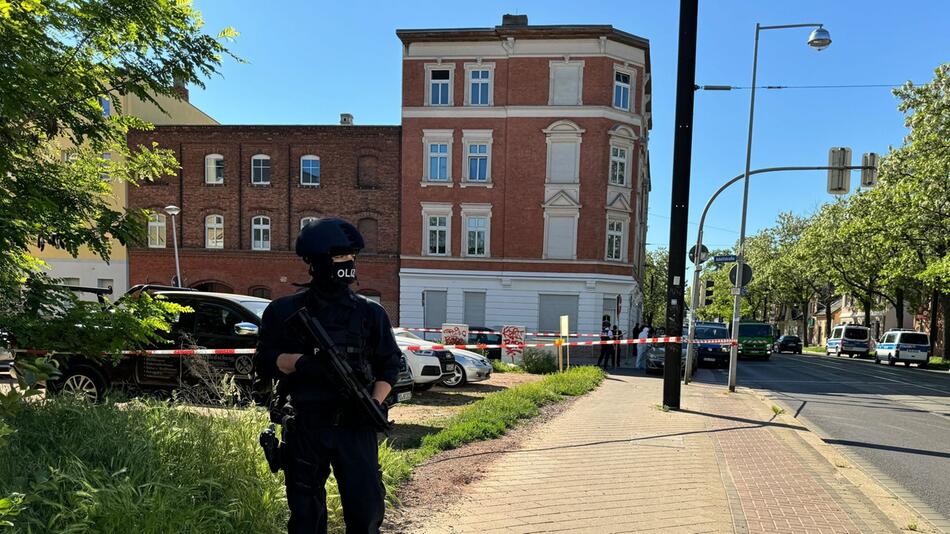 Polizeieinsatz in Magdeburg