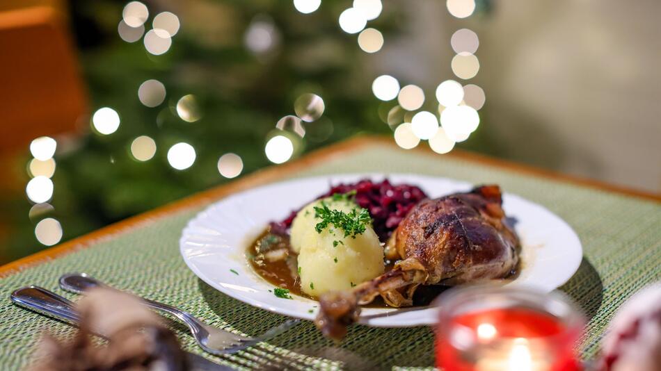 Weihnachten - Gänsebraten