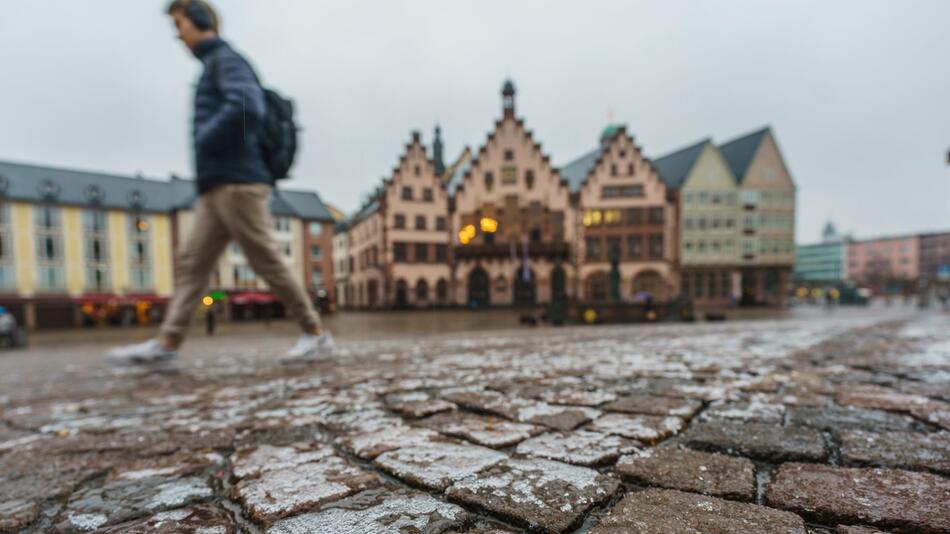 Winterwetter in Rhein-Main-Region