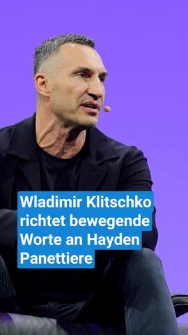 Wladimir Klitschko richtet bewegende Worte an Hayden Panettiere