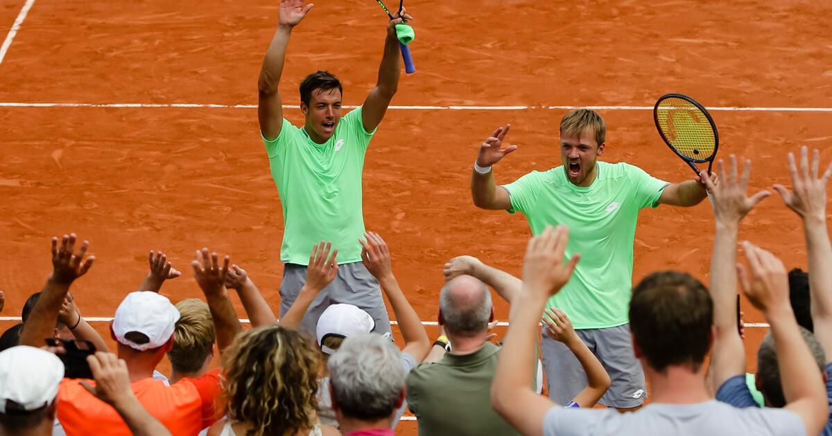 Erstmals seit 1993 Deutsches TennisDoppel im FrenchOpenFinale WEB.DE