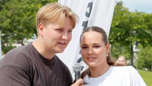 Prinz Sverre und Prinzessin Ingrid Alexandra zeigten auch am Mikrofon, dass sie ein ...