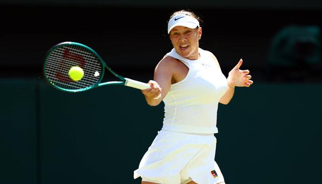 Amanda Anisimova steht im Halbfinale von Wimbledon