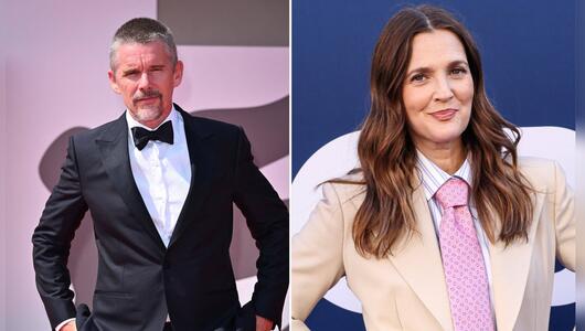 Ethan Hawke war in Drew Barrymores Talkshow zu Gast.