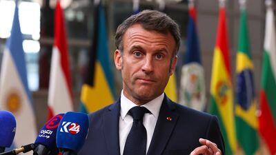 Frankreichs Präsident Emmanuel Macron