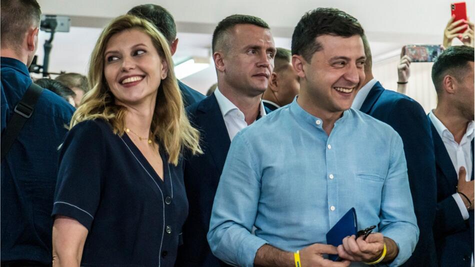 First Lady Olena: So stark ist die Frau hinter Ukraines Präsident Selenskyj