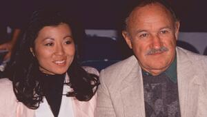 Gene Hackman und Ehefrau Besty Arakawa 1989 in Los Angeles. Die beiden heirateten 1991 und ...