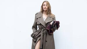 Ein Trenchcoat als Kleid - ob sich dieser Trend von Paris Jackson und Co. im Herbst durchsetzen ...