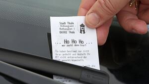 Falschparker bekommen Adventsgruß statt Knöllchen