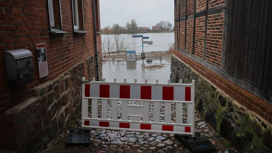 Hochwasser in Schleswig-Holstein - Lauenburg