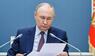 Präsident Putin beim Wirtschaftstreffen
