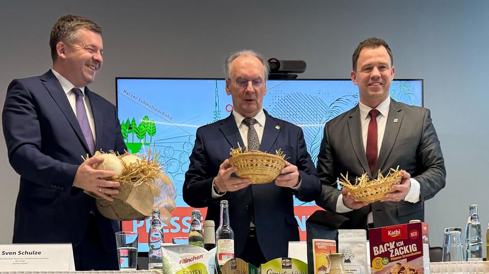 Pressekonferenz zur Grünen Woche - Sachsen-Anhalt