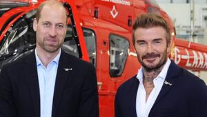 Prinz William und David Beckham bei einem gemeinsamen Event im Oktober 2024 bei London.