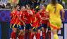 Spanien feiert nach Tor