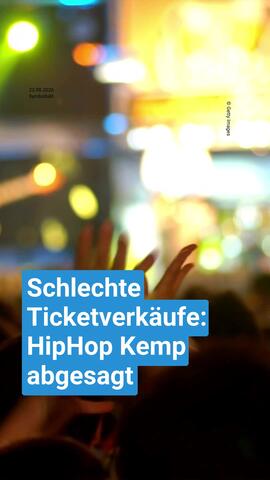 HipHop Kemp wegen zu wenig Ticketverkäufen abgesagt