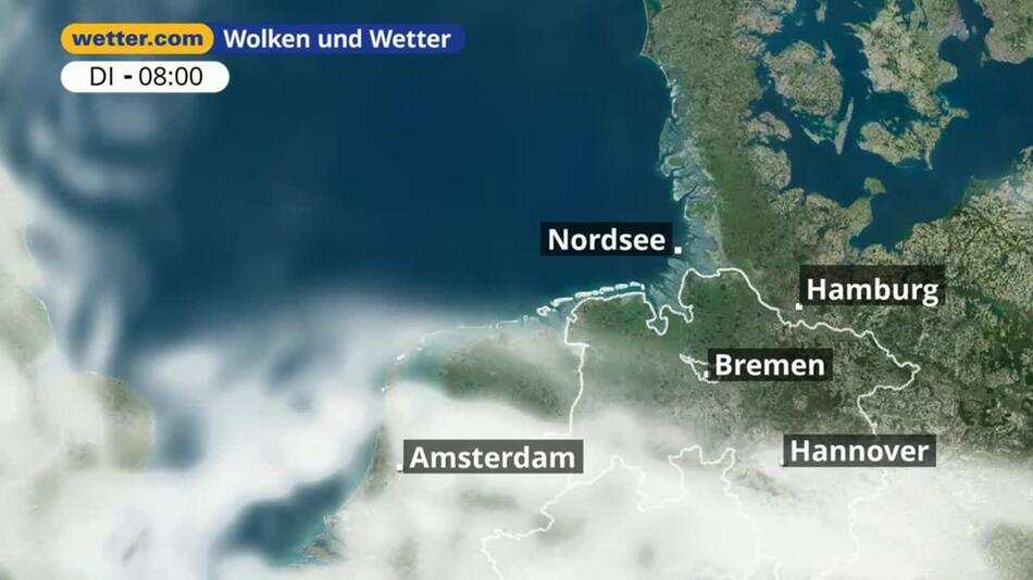 "Nordsee: Dein Wetter für Deine Region!"