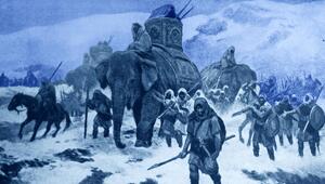 Illustration der Alpenüberquerung Hannibals