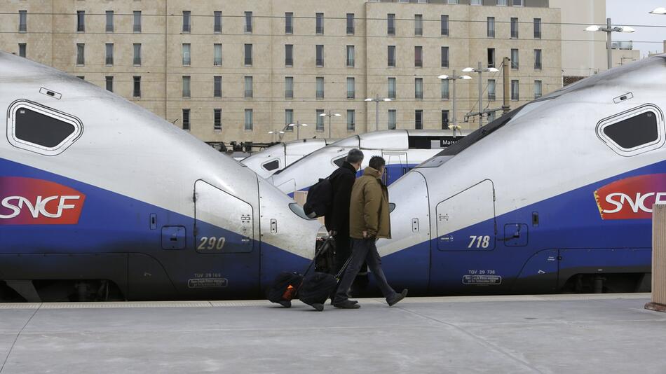 Bahnstreik in Frankreich