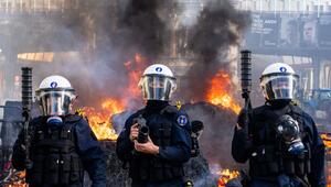 Bauerndemonstration in Brüssel
