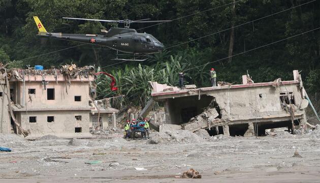 Nach Sturzflut im Himalaya - Nepal