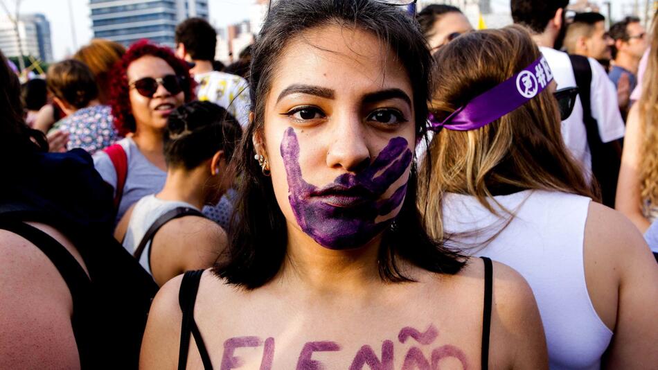 Vor der Wahl in Brasilien: Protest gegen Bolsonaro