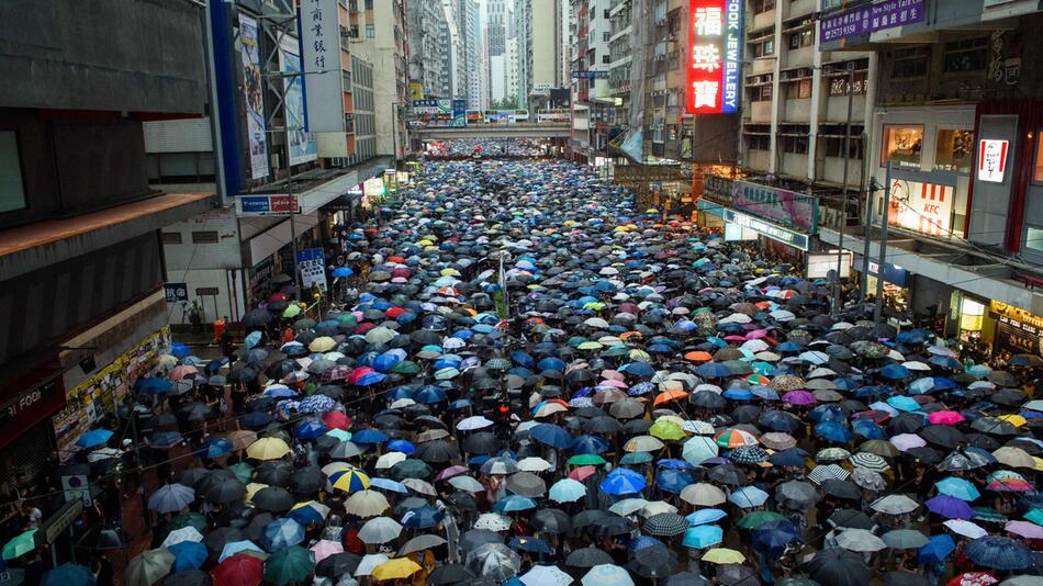 Proteste in Hongkong