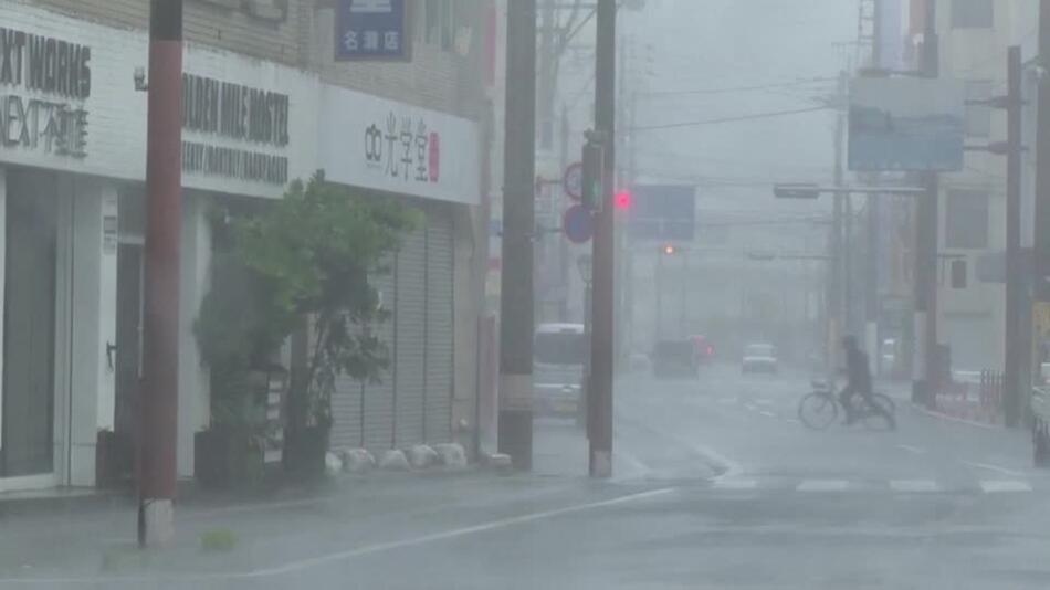 Japan rüstet sich für Taifun "Shanshan"