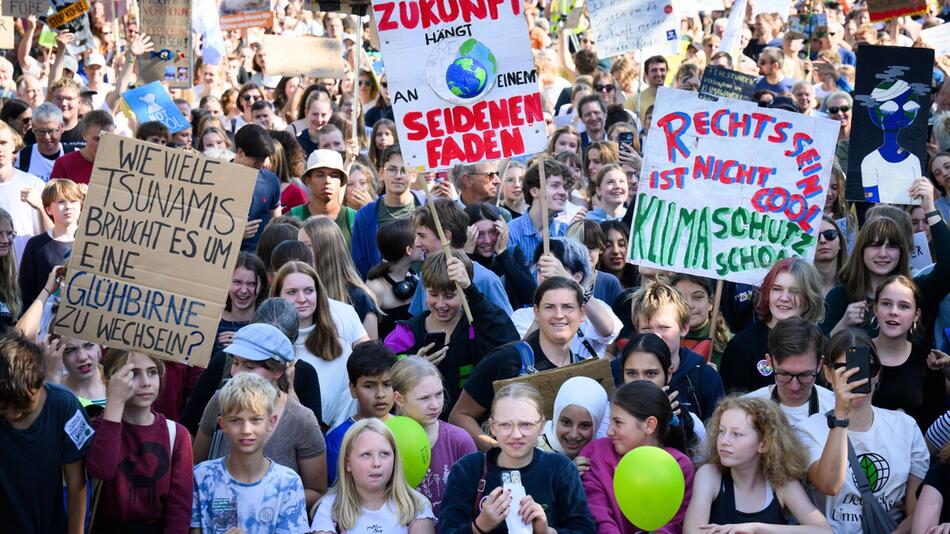 Aufruf zum Klimastreik von Fridays for Future