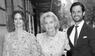 Prinzessin Sofia und Ehemann Prinz Carl Philip nahmen Gräfin Marianne Bernadotte bei einem ...