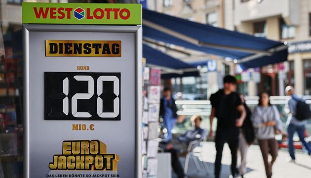 120 Millionen Euro im Eurojackpot