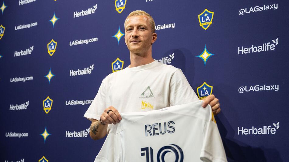 Vorstellung Marco Reus bei neuem Team Los Angeles Galaxy