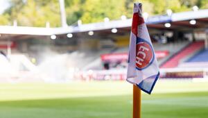 Eckfahne des 1. FC Heidenheim