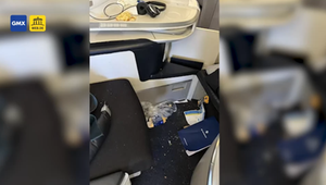 Post Business Class dreckig