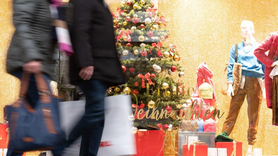 Weihnachtsgeschäft in Sachsen