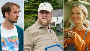 "The Ballad of Wallis Island" mit Musiker Herb McGwyer (Tom Basden, l.), Lottogewinner Charles ...