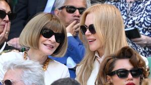 Nicole Kidman und Anna Wintour saßen beim Wimbledon-Finale zusammen.