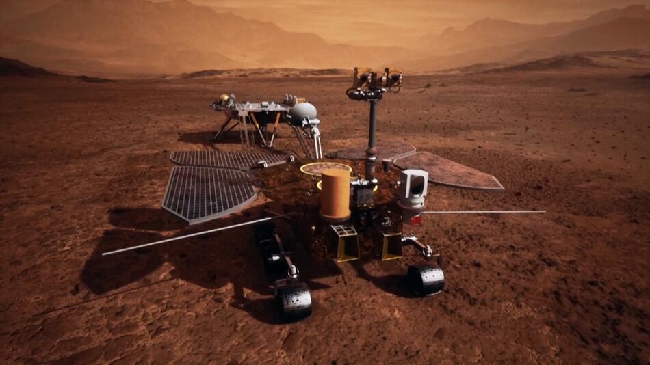 Nach Winterschlaf: Chinesischer Mars-Rover reagiert nicht mehr