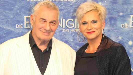 Schauspieler Heinz Hoenig und Ehefrau Annika Kärsten-Honig halten auch in schweren Zeiten fest ...
