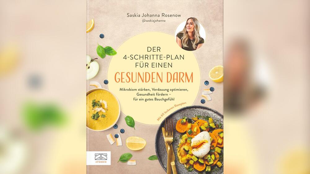 Saskia Johanna Rosenow teilt in ihrem neuen Buch "Der 4-Schritte-Plan für einen gesunden Darm" ...