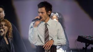 Harry Styles kam im Madison Square Garden nicht um ein Dolly-Parton-Tribute herum.