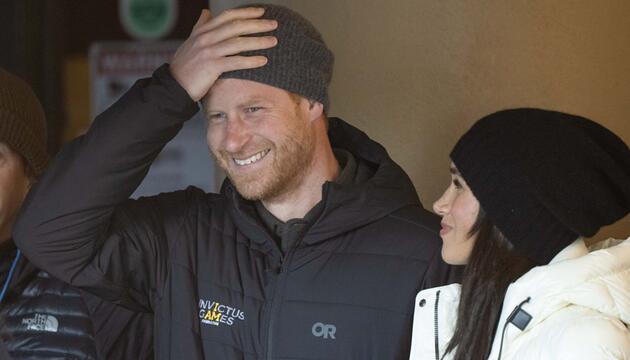 Prinz Harry und Herzogin Meghan im Februar in Kanada.
