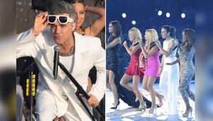 Sie sind zumindest im Herzen auch beim Oasis-Comeback dabei: Robbie Williams und die Spice Girls.