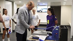 Prinz William bei seinem Besuch im St. George's Park.