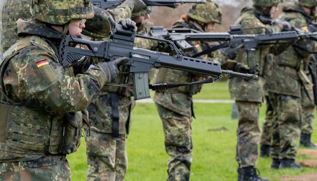 Grundausbildung bei der Bundeswehr