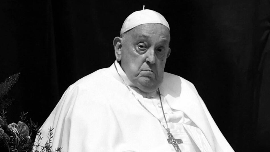 Trauer um Papst Franziskus.