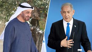 Mohammed bin Sajid (l), und Benjamin Netanjahu