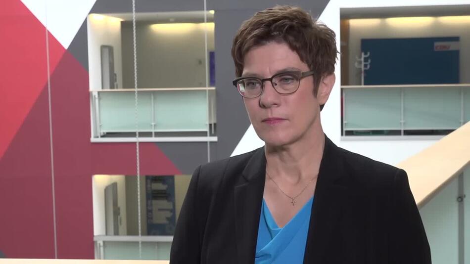 Annegret Kramp-Karrenbauer, CDU, Vorsitzende, Bundesverteidigungsministerin, Berlin